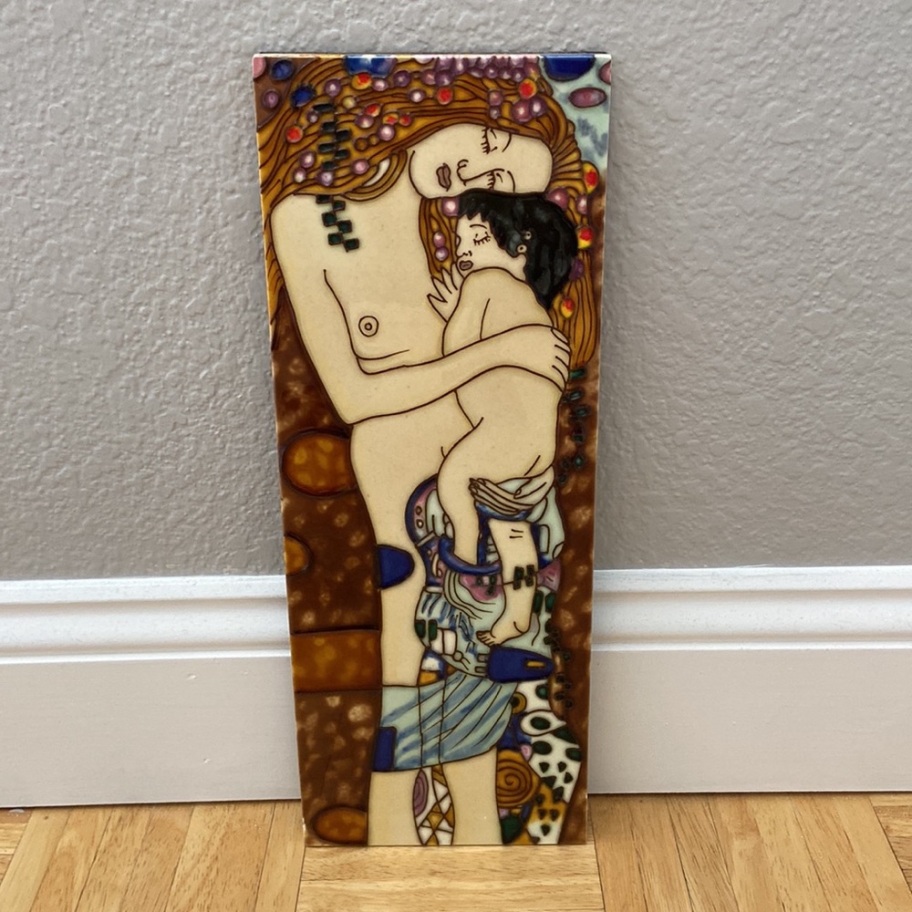 Gustav Klimt art inspired Plaque Wall Decor